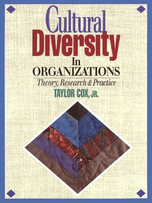 cover image of Cultural Diversity in Organizations
